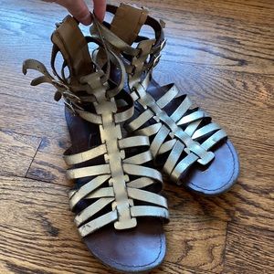 Steve Madden Yashi leather gladiator sandals